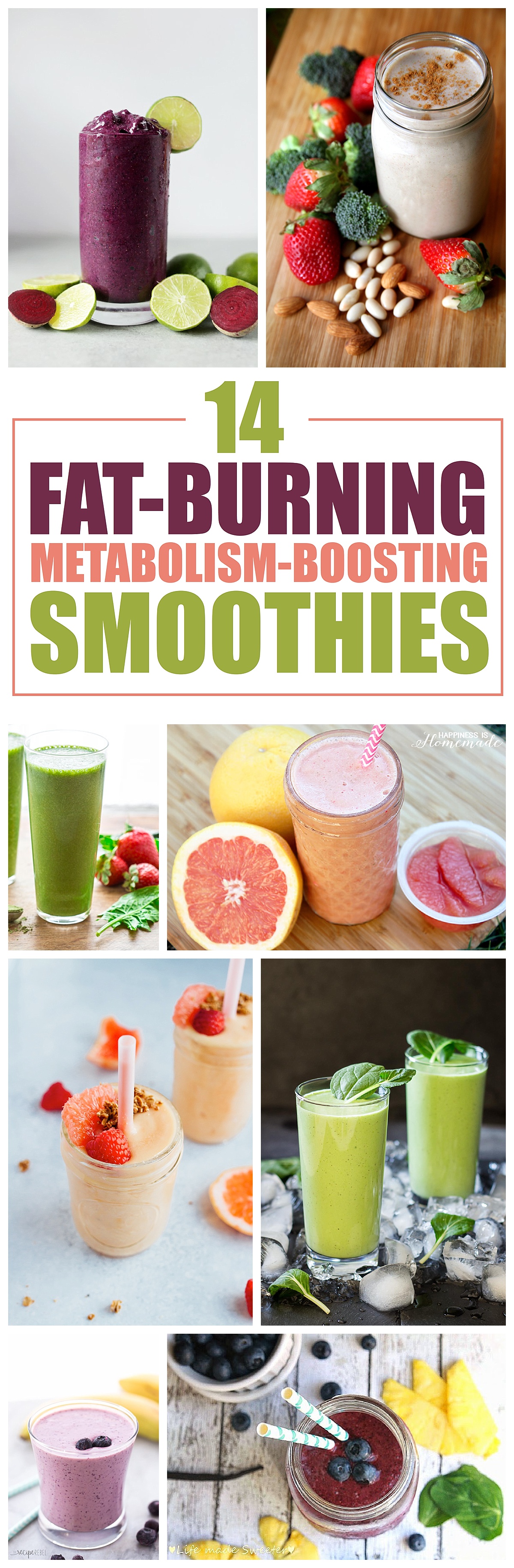 14 Fat-Burning Metabolism-Boosting Smoothie Recipes To Help Shed Those ...