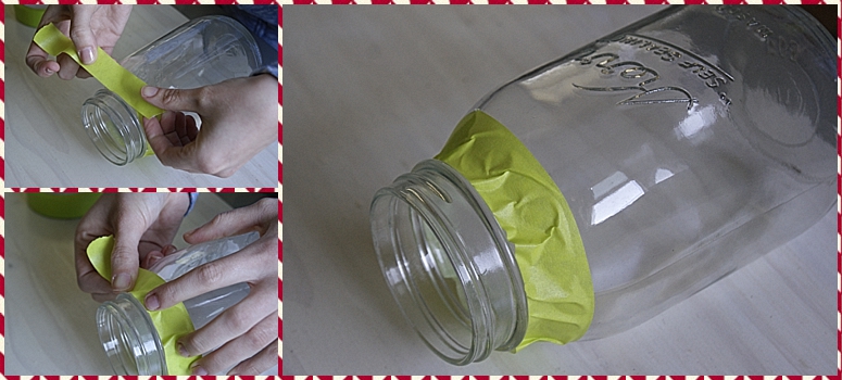 star & stripes mason jar