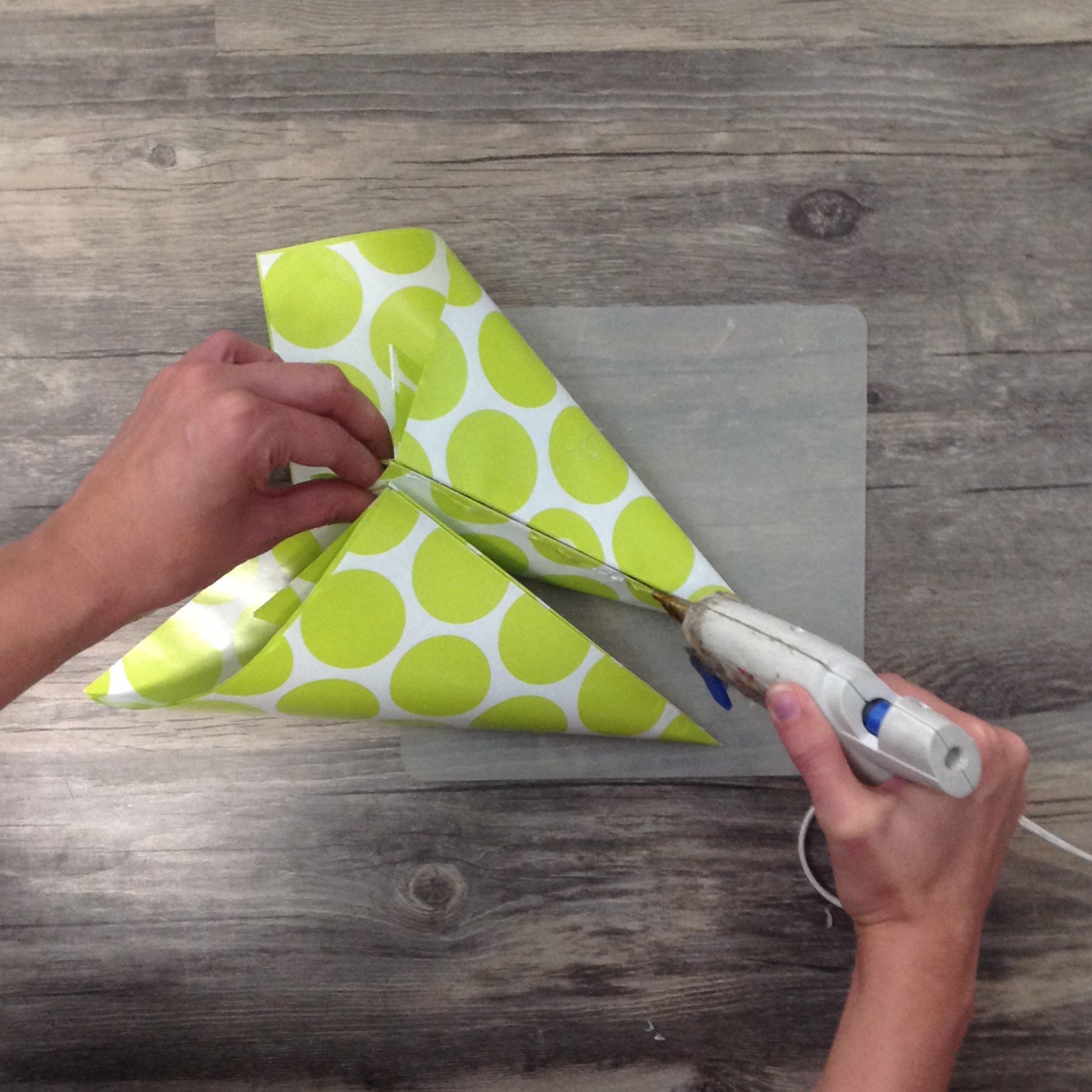 Paper Flower Origami | Folded Flower Tutorial | Origami Flower | Flower Party Decor These flowers can be made from scrapbook paper or wrapping paper to match your party or wedding decor. Simple and economical, and you can make them big or small for whatever you need them for! | Six Clever Sisters