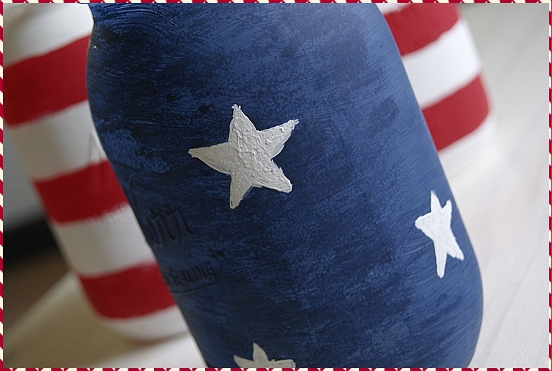 Stars & Stripes Mason Jars