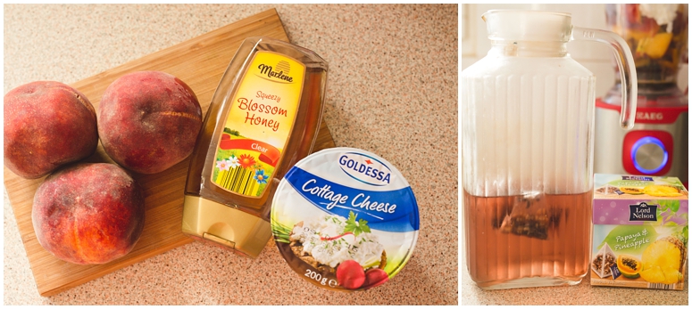 Peaches and Cream Popsicles