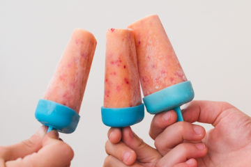 Peaches & Cream Popsicles