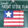 Simple Paint Stick Flag