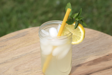 Ginger Mint Lemonade recipe six clever sisters