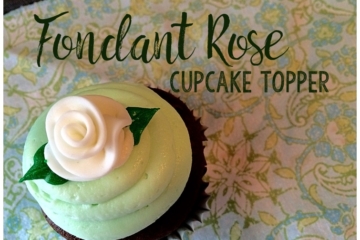 Fondant Rose