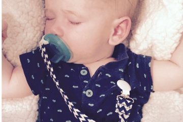 DIY Pacifier Clip