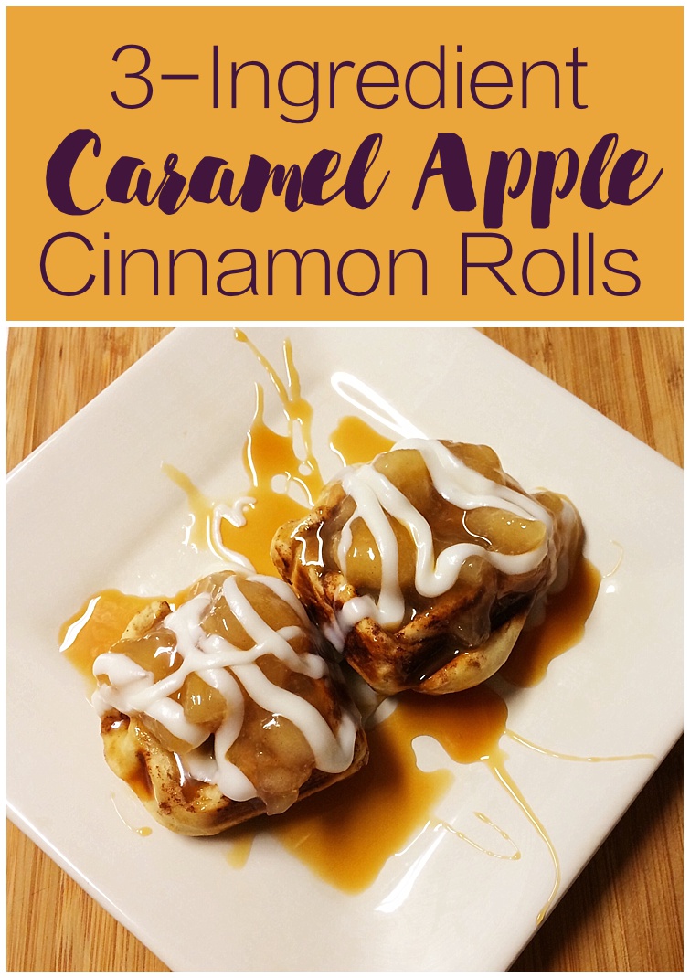 Caramel Apple Cinnamon Rolls