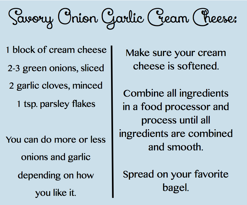 Make Your Own Flavored Cream Cheese