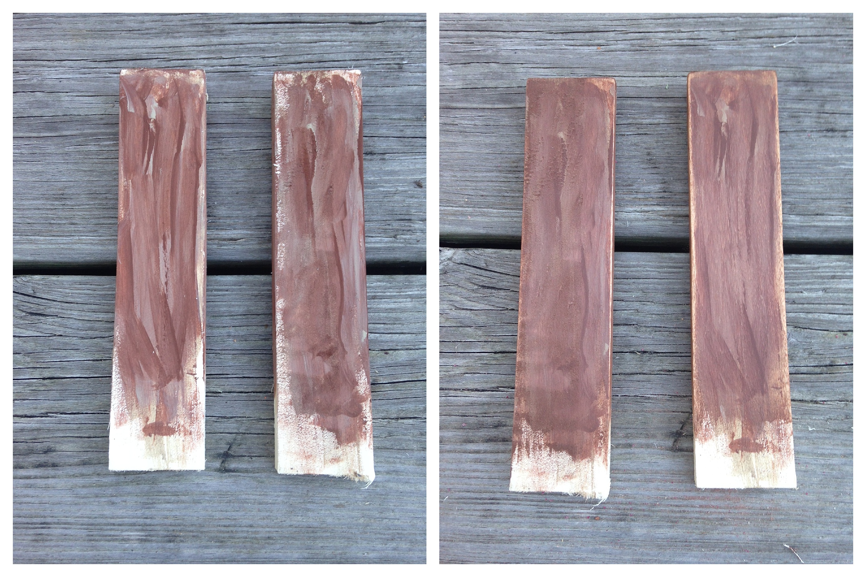 Painted Wood Slice Pumpkin