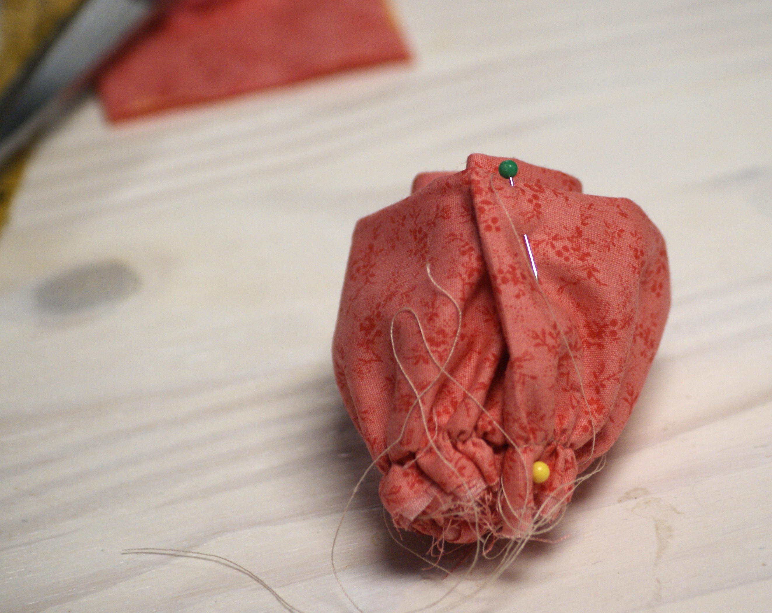 fabric flower tutorial