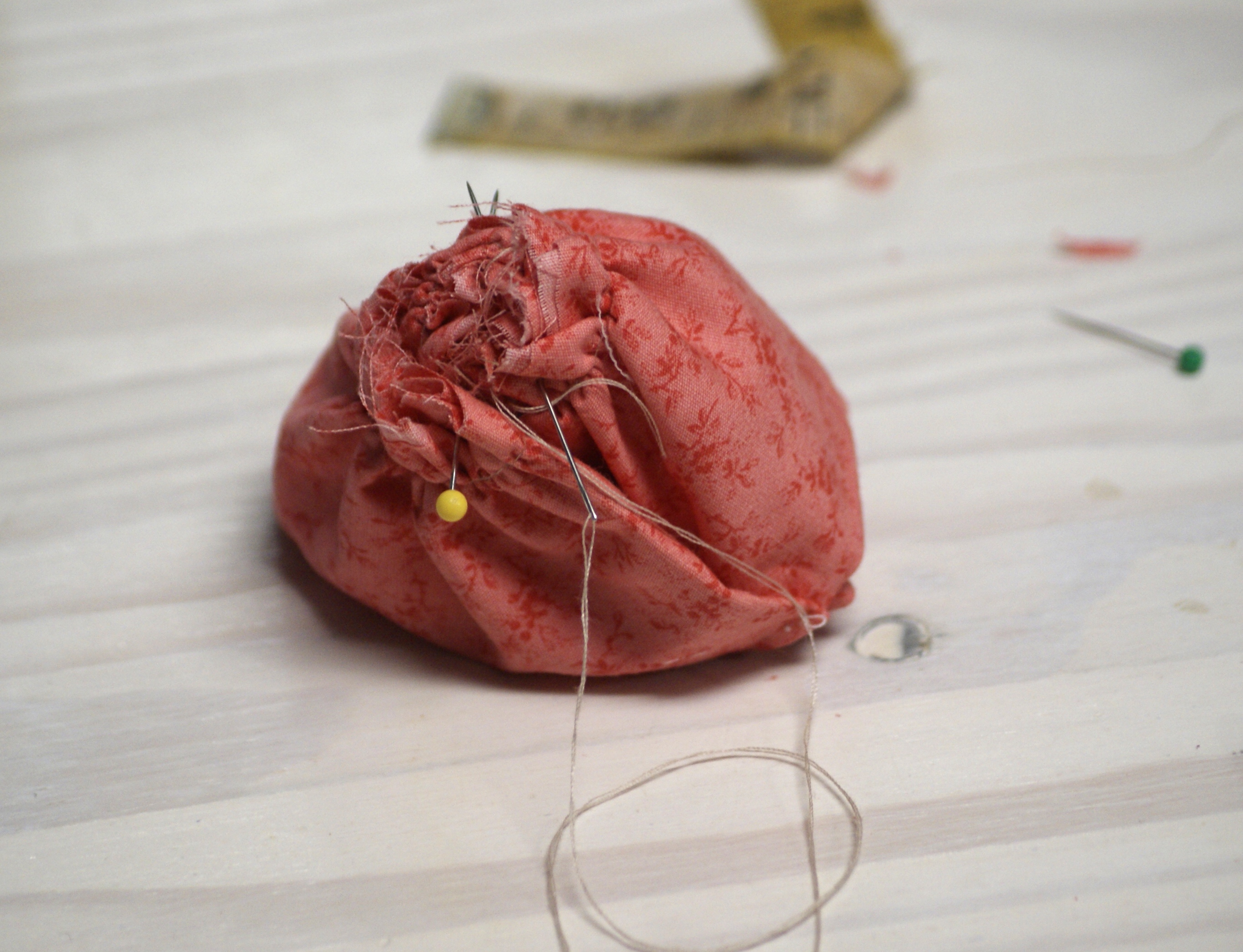 fabric flower tutorial