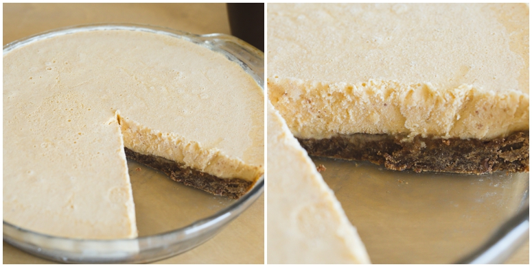 Chocolate Pumpkin Ice Cream Pie