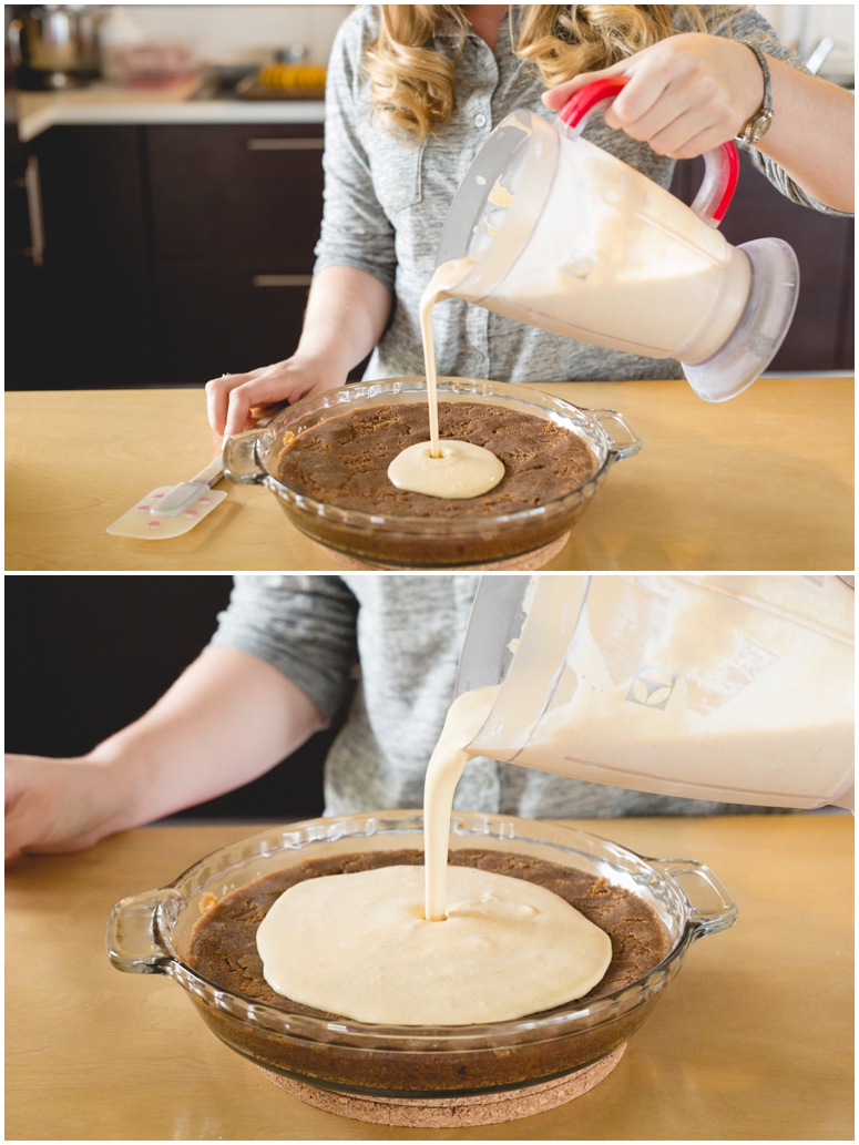 Chocolate Pumpkin Ice Cream Pie
