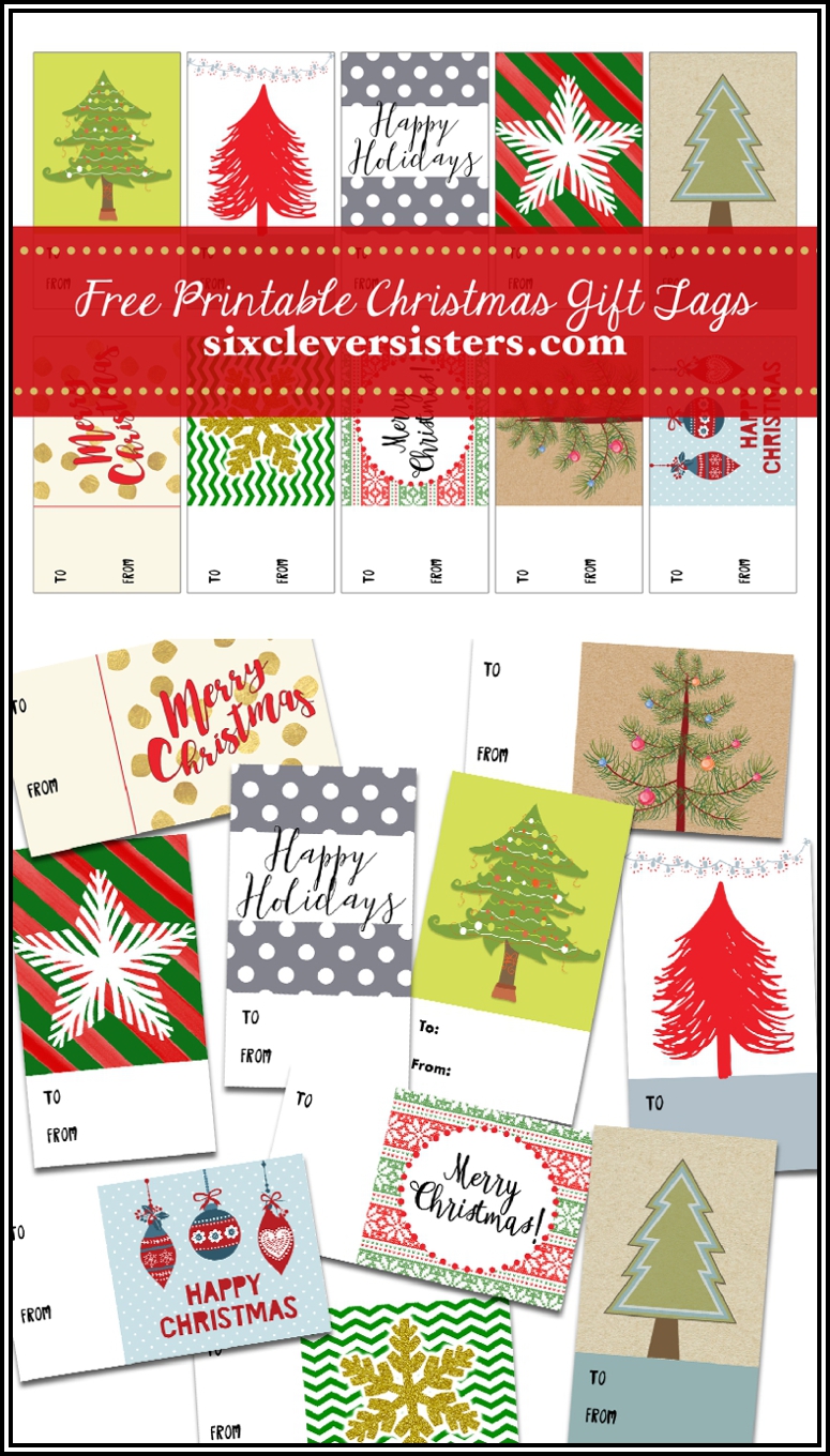 Christmas Gift Tags #free #printable #christmas #gift
