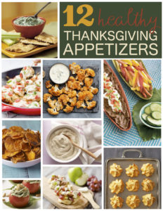 healthy appetizers fall thanksgiving recipe