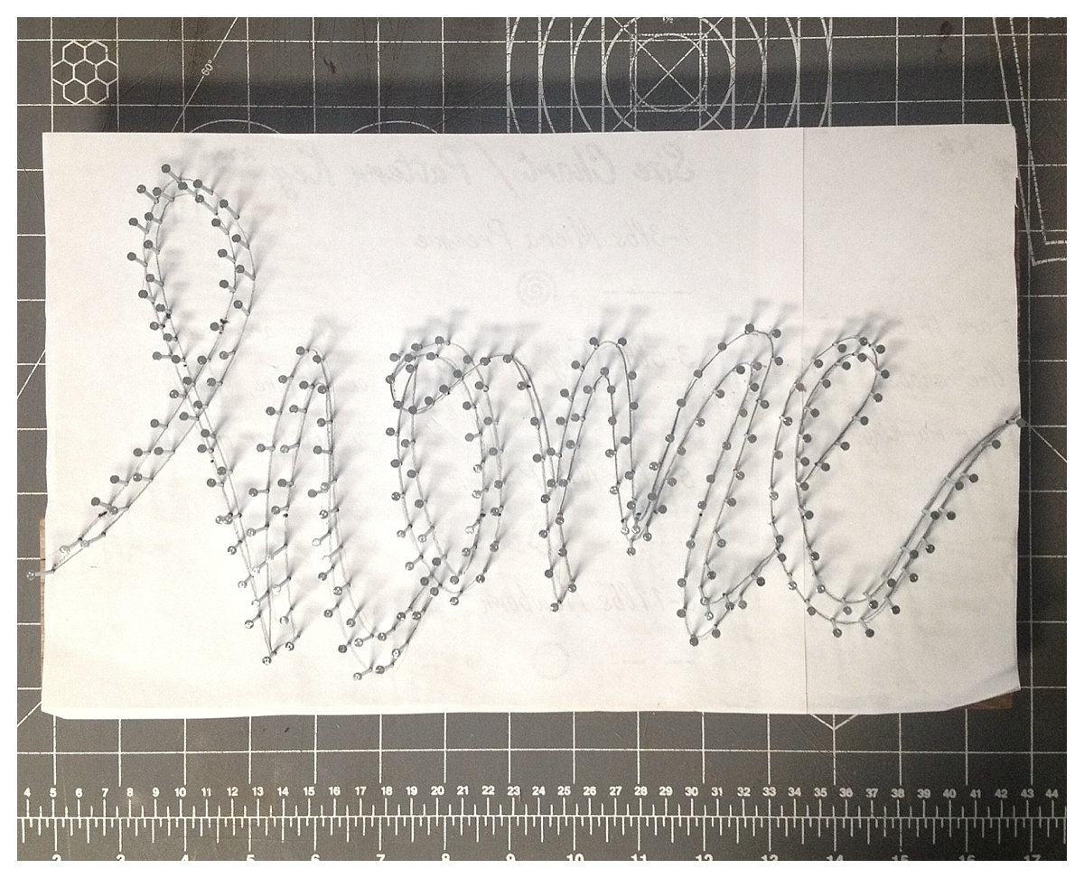 string art tutorial DIY home decor pallet sign