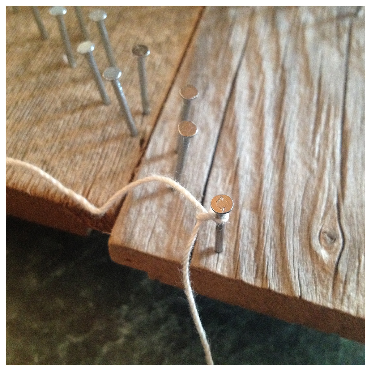 string art tutorial DIY home decor pallet sign