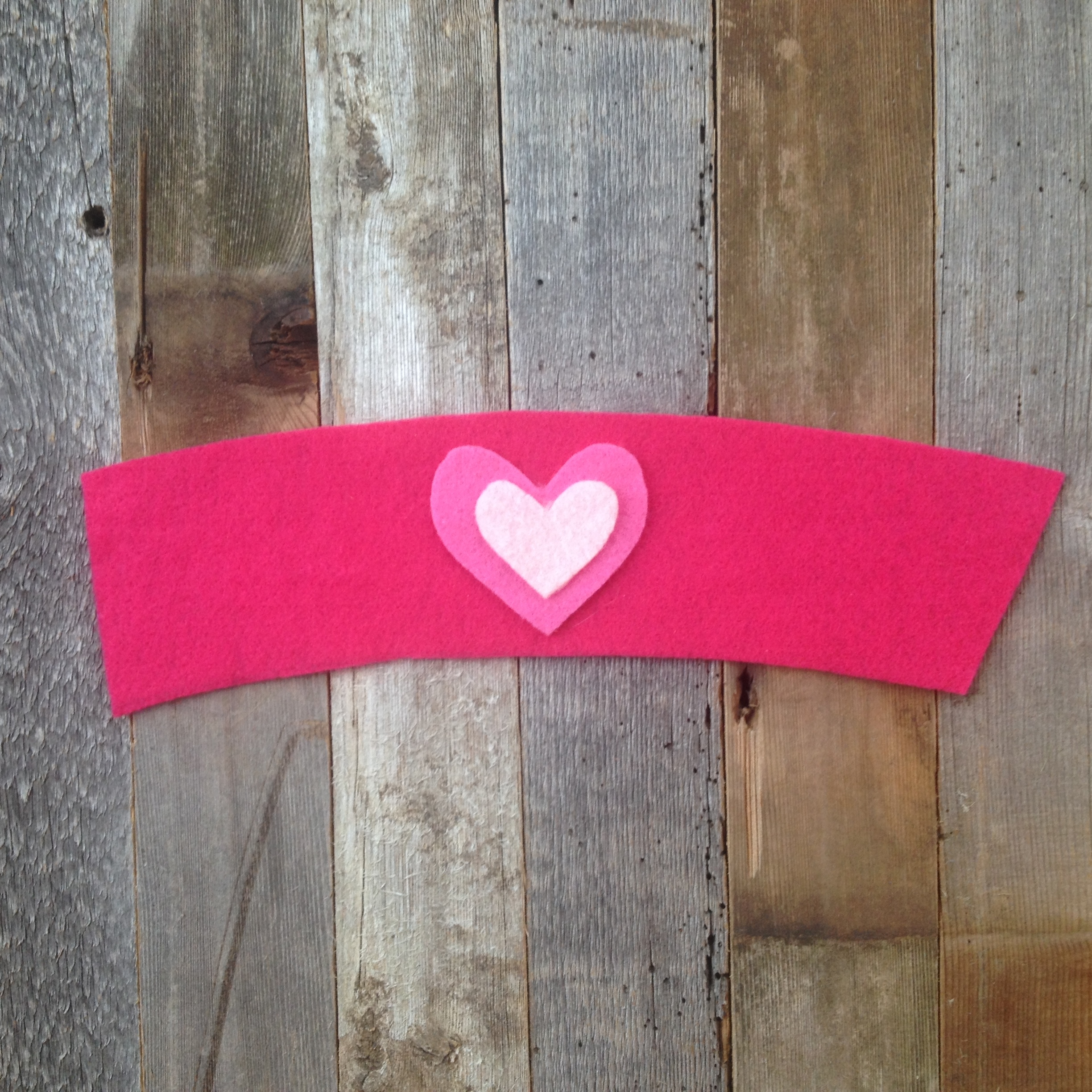 valentines day gift idea cup sleeve heart