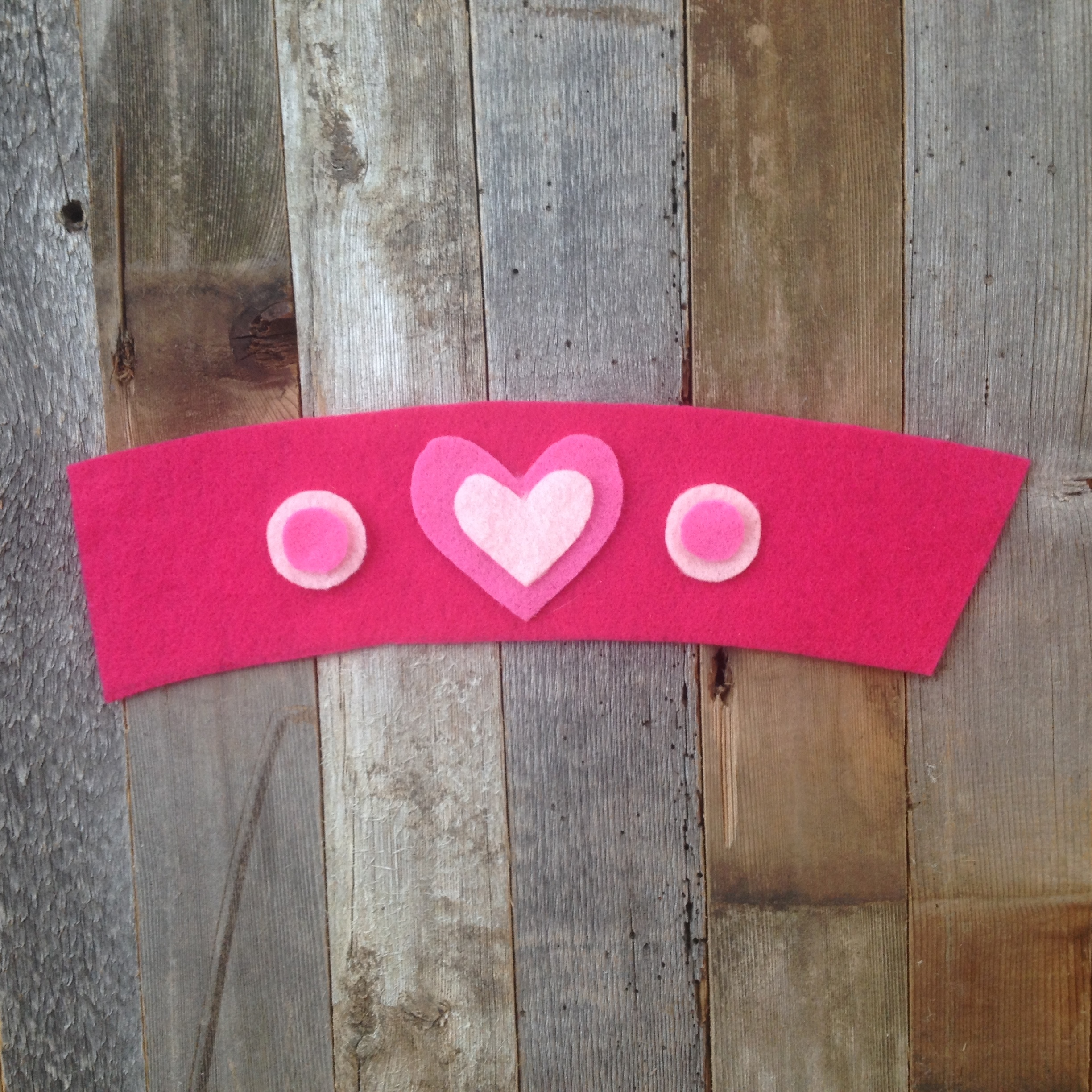 valentines day gift idea cup sleeve heart