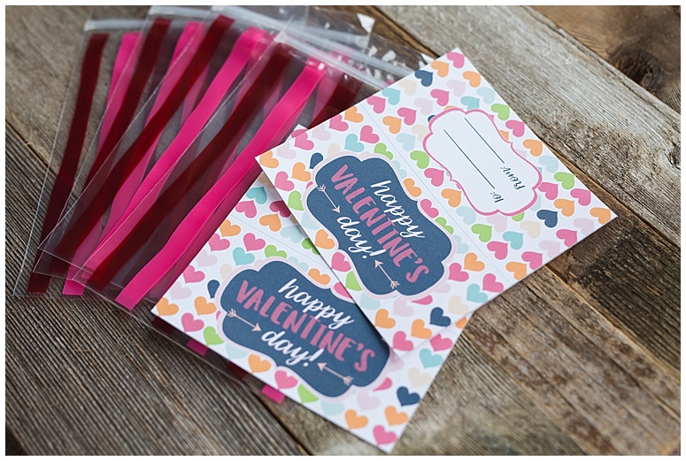 Free Printable Valentine's Day Treat Bag Toppers