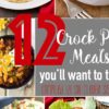 Crock Pot Recipe Roundup | slow cooker | recipes on Six Clever Sisters