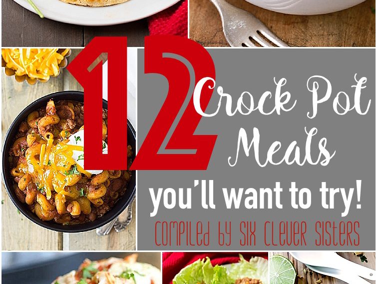 Crock Pot Recipe Roundup | slow cooker | recipes on Six Clever Sisters