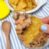 Crockpot Taco Dip | Slow Cooker Taco Dip | Bean Dip | Black Bean Dip | Slow Cooker Recipe | Crockpot Appetizer | Easy Appetizer | Easy Dip | Bean and Corn Dip | Mexican Corn | Mexican Dip | Easy Recipe | Six Clever Sisters