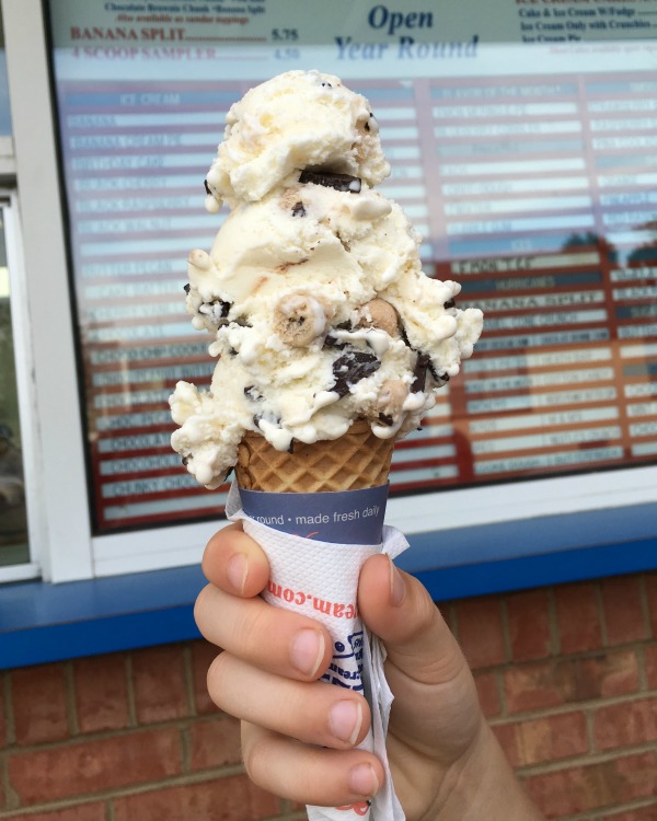 free ice-cream handel's email sign up free cone free food