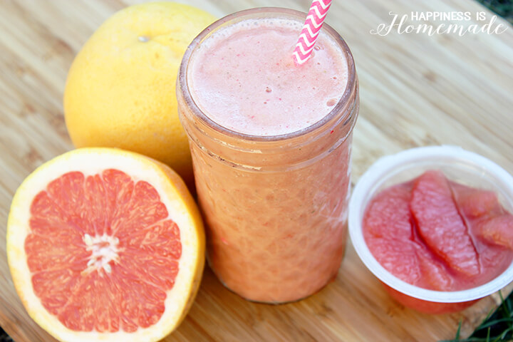 Red Grapefruit Citrus Smoothie | Metabolism Smoothie | Fat Burning Smoothie | Smoothie Recipes | Detox Drinks | Beachbody Smoothies | Shed Extra Pounds | Metabolism Boost Drink | Six Clever Sisters
