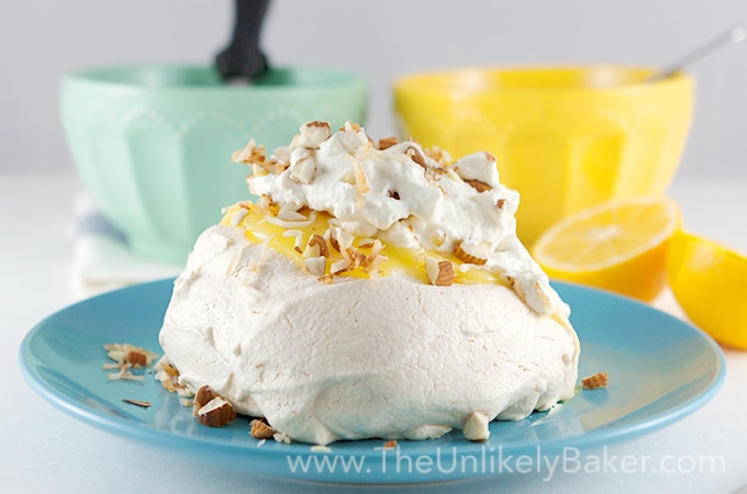 Spring Desserts | Gorgeous Dessert | Beautiful Cake Recipe | Summer Dessert Recipes | Yummy Desserts | Fruit Desserts | Chocolate Desserts | Fancy Elegant Desserts | Impressive Dessert Recipe | Eye Catching | Six Clever Sisters | Mothers Day Ideas | Mothers Day Recipe | Lemon Coconut Pavlova