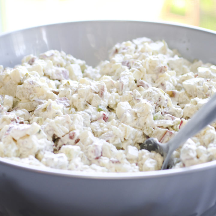 Potato Salad Recipe | Potato Salad | Manhattan Style Potato Salad | Summer BBQ Recipe | Add this delicious redskin potato salad to your summer BBQ menu this year and it is sure to be a hit with your guests!