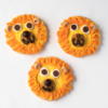 Animal Face Cookies | Kid Snack Ideas | Animal Faces | Fun Food Idea | Lion Face | Kid Party Food | Six Clever Sisters