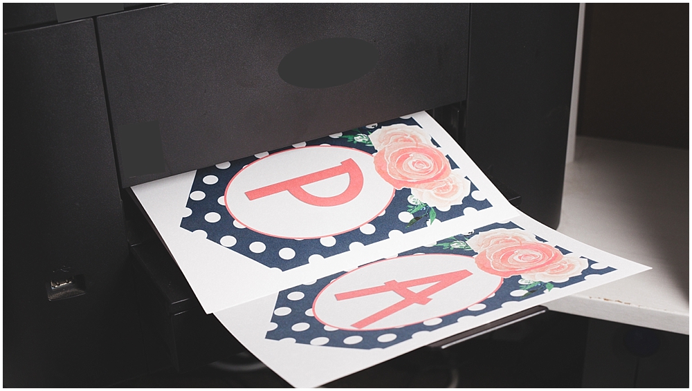 Free Printable Birthday Banner | Birthday Banner Letters | Happy Birthday | DIY Banner | Free Printable | Printable Alphabet | Alphabet Banner Free Printable | Download this printable birthday banner (+ entire alphabet!) to DIY a banner for your next event! {On the Six Clever Sisters blog}