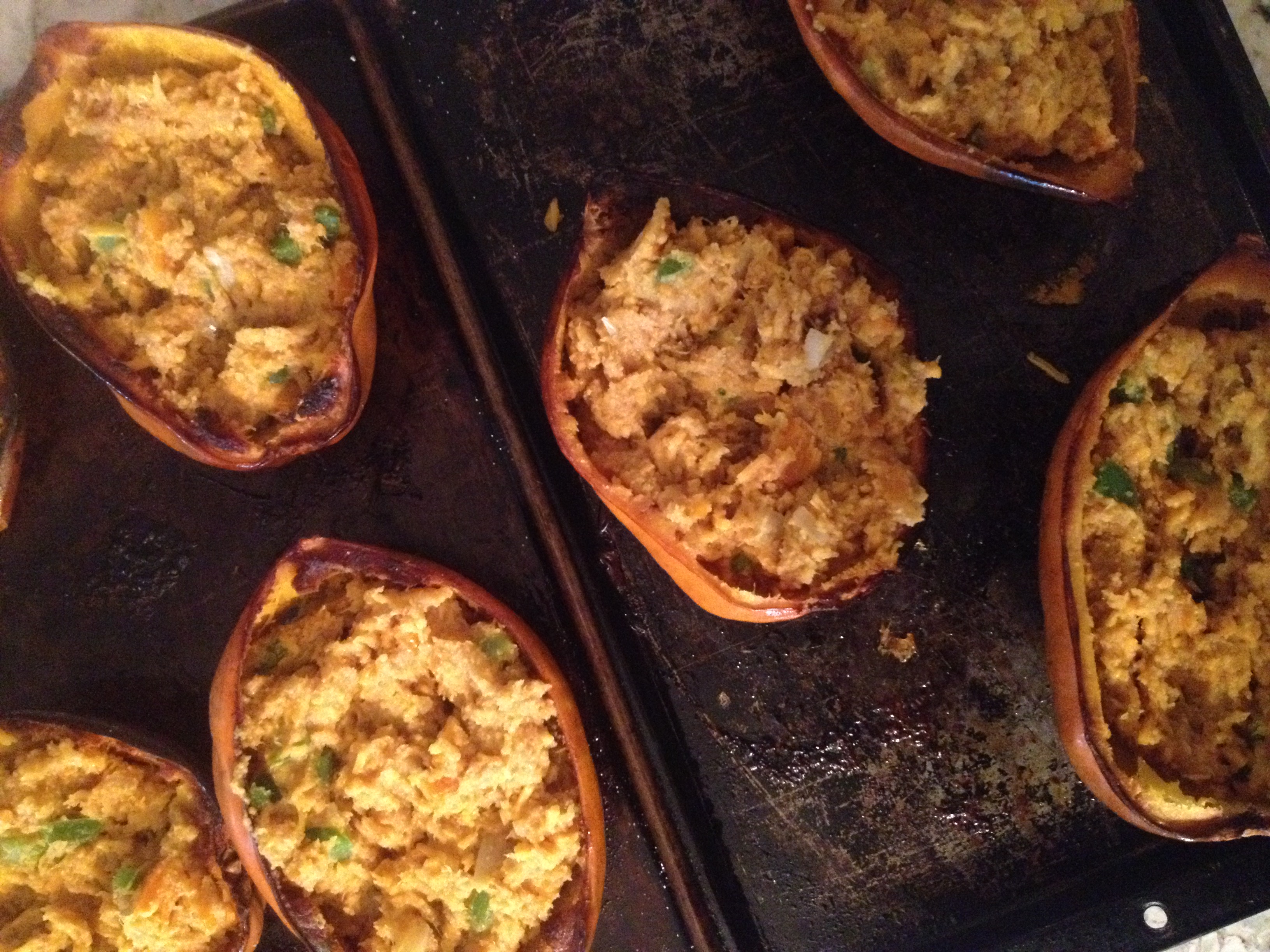 Stuffed Acorn Squash Recipe | Squash Recipes | Healthy Sides | Vegetable Recipe | Yummy Sides | Fall Food | Healthy Eating | Healthy Food | Healthy Recipe