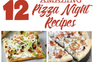 Amazing Pizza Night Recipes | pizza | recipe | family pizza night | pizza recipes | pizza dough | pizza night ideas | pizza night party | pizza recipes easy | pizza recipes homemade | pizza recipes healthy | taco pizza | garlic ranch pizza | pretzel crust | Check out these 12 amazing pizza recipes at sixcleversisters.com!