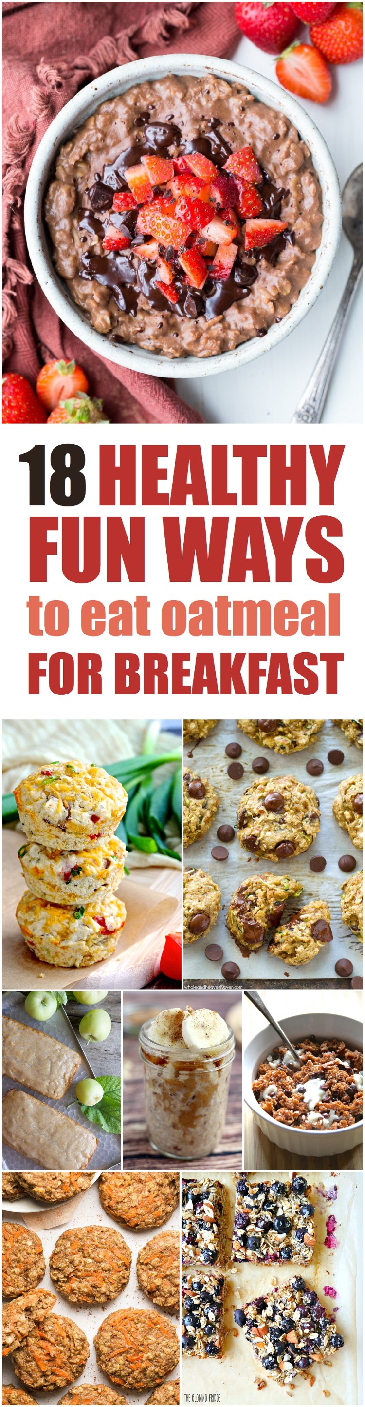 Oatmeal Recipes | Healthy Breakfast | Healthy Recipes | Oatmeal Breakfast | Fun Ways to Eat Healthy | Yummy Food | Yummy Breakfast | Quick Breakfast Ideas | Quick and Easy Recipes | Six Clever Sisters