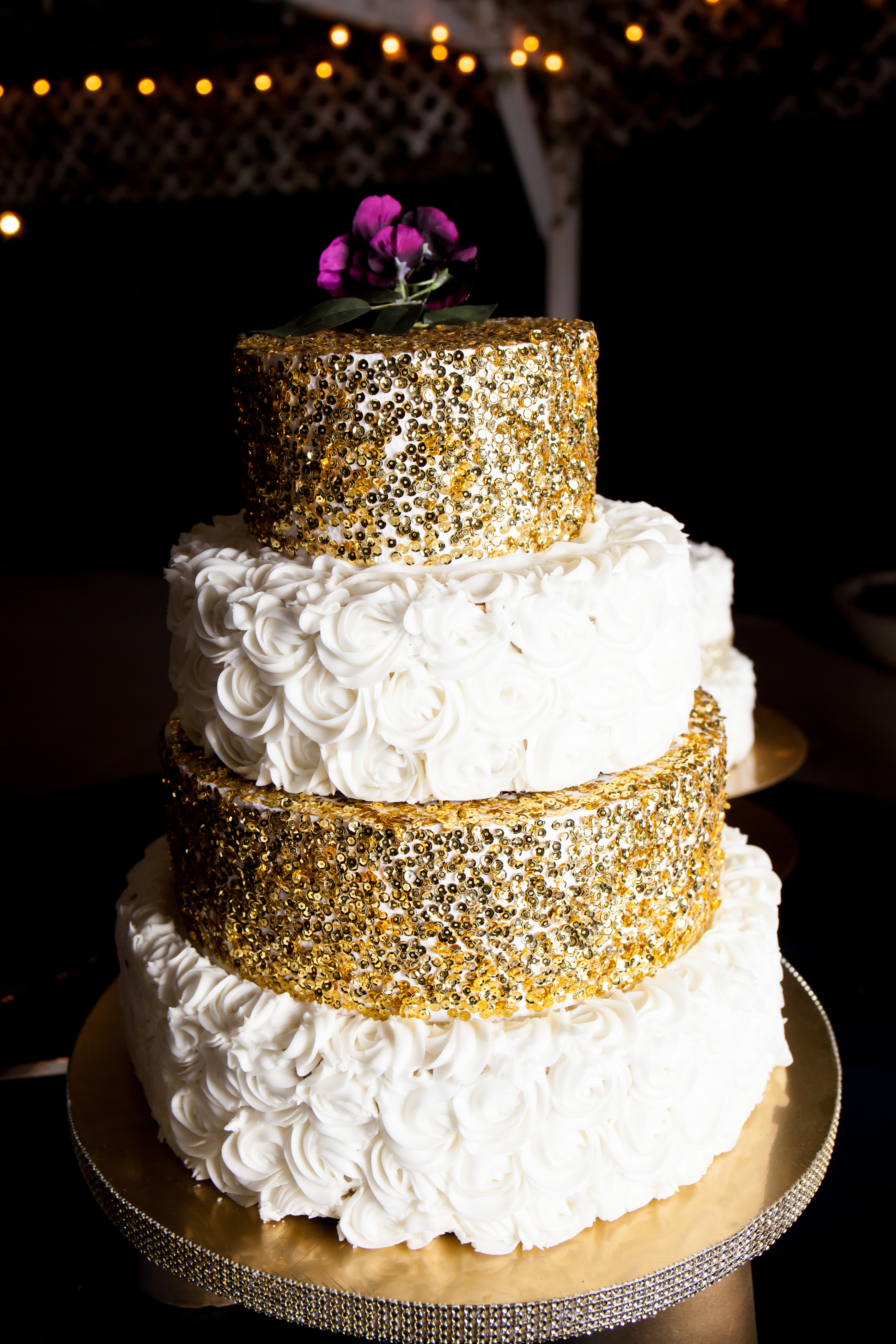 Wedding Cake Stand DIY | DIY Wedding Decor | Navy Purple Wedding | Gold Wedding Decor | Easy DIY Wedding | Wedding on a Budget | Easy Cake Stand | Cake Stand Ideas | Cake Stand DIY | Wedding Ideas | Wedding DIY