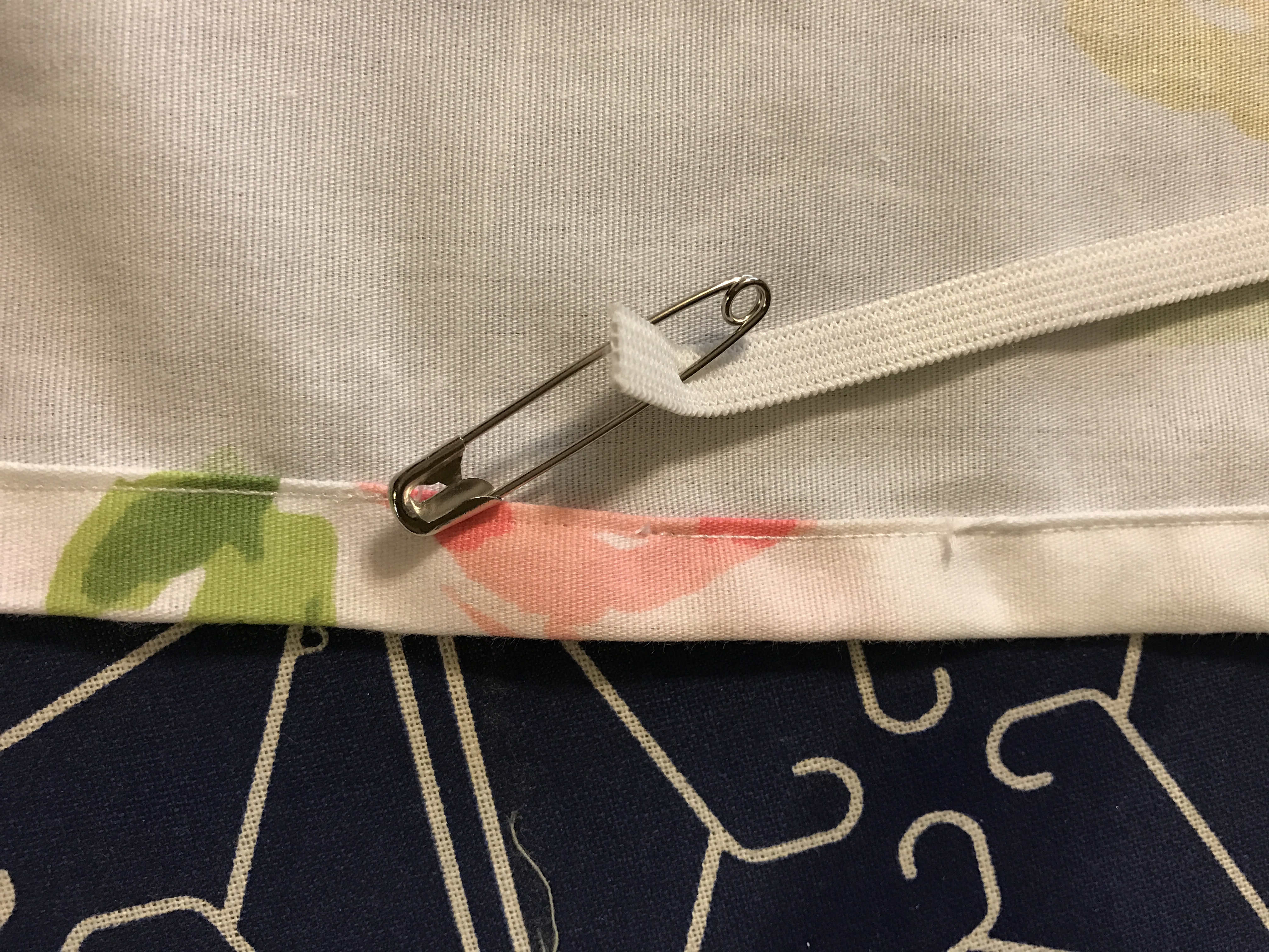 Mini Crib Sheet Tutorial | Crib Sheet DIY | Diy Sheet | Baby | Mini Crib | Crib Sheet | Sheet Tutorial | Easy Diy Sheet | Baby Sewing | Baby Nursery | Simple tutorial ON Six Clever Sisters, turn a full size crib sheet into a MINI crib sheet!