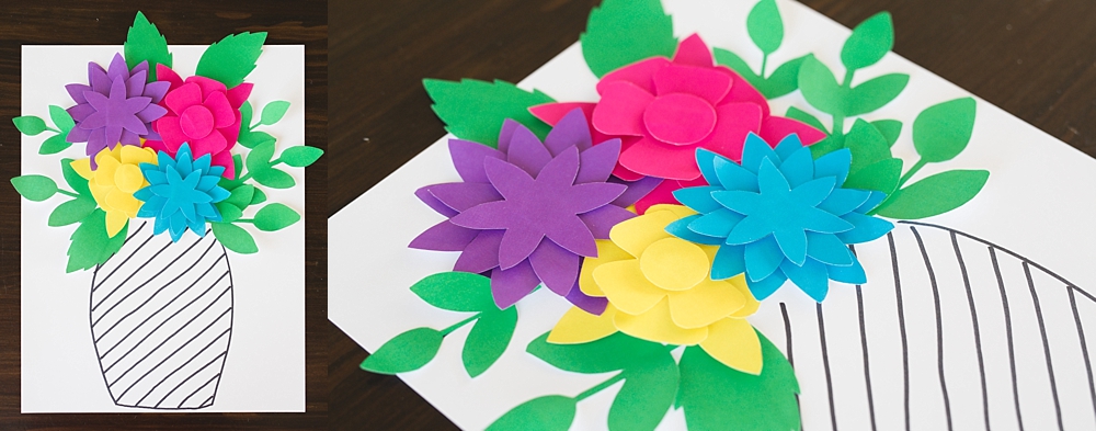 Paper Flowers | Paper Flower Template | Printable Flowers | Printable Flower Template