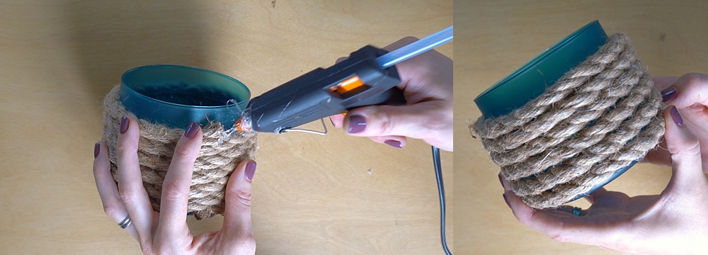 Reuse Candle Jars | Reuse Candle Jar | Reuse Candle Jars Ideas | Reuse Yankee Candle Jars | Reuse Yankee Candle Jar | Reuse Glass Candle Jar | Reuse a Candle Jar | What to Reuse Candle Jars For | Get the details on how to make this succulent planter on the Six Clever Sisters blog!