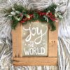 Christmas Pallet Sign | DIY Pallet Sign | Christmas Crafts | Christmas Time | Wood and Metal Sign | Christmas Pallet Ideas | Christmas Pallet Project | Christmas Pallet Crafts | Christmas Signs Wood | Christmas Signs and Sayings | Christmas Signs on Wood | Christmas Signs DIY | Six Clever Sisters