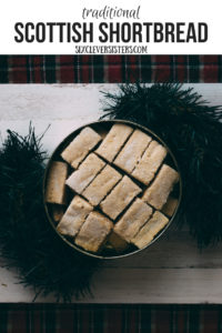 Scottish Shortbread | Shortbread Recipe | Traditional Scottish Shortbread | Christmas Shortbread | This traditional Scottish shortbread recipe is so delicious and perfect at Christmas - with the buttery and crispy flavors, this recipe is the perfect addition to your classic Christmas cookie recipes!