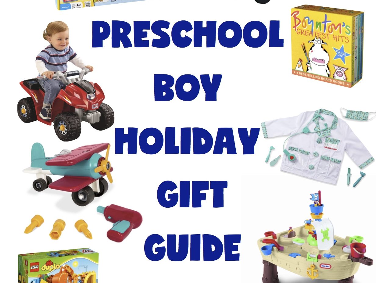 Preschool Boy Holiday Gift Guide | Gift Guide | Boy Gift Ideas | Wish List | Christmas 2018 | Christmas Gifts Boys | Preschool Gifts | Gift Ideas for Him | Gift Ideas for Her | 3 Year Old Presents Boys | Six Clever Sisters