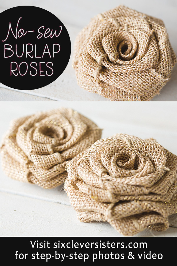 DIY Burlap Roses | Easy DIY Burlap Roses | Burlap Roses DIY | Burlap Roses Tutorial | Burlap Roses How to Make | Burlap Roses DIY Simple | DIY Burlap Rose Bouquet | DIY Burlap Rose Wreath