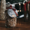 Gingerbread Granola | Gingerbread Granola Recipe | Gingerbread Granola Recipe Christmas | Granola Gingerbread Cookies | Holiday Granola Recipes | Christmas Granola Gift | Granola as Christmas Gift | Homemade Christmas Granola | Granola Recipe Homemade | Granola Recipe Homemade Easy | Great homemade holiday food treat for gifting! #gingerbread #treats #christmasgifts #sixcleversisters