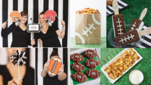 Super Bowl | Super Bowl Party | Game Day | Big Game | Party Ideas | Football Party | Get ready for game day with these great recipes and cute decor! SixCleverSisters.com