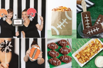 Super Bowl | Super Bowl Party | Game Day | Big Game | Party Ideas | Football Party | Get ready for game day with these great recipes and cute decor! SixCleverSisters.com