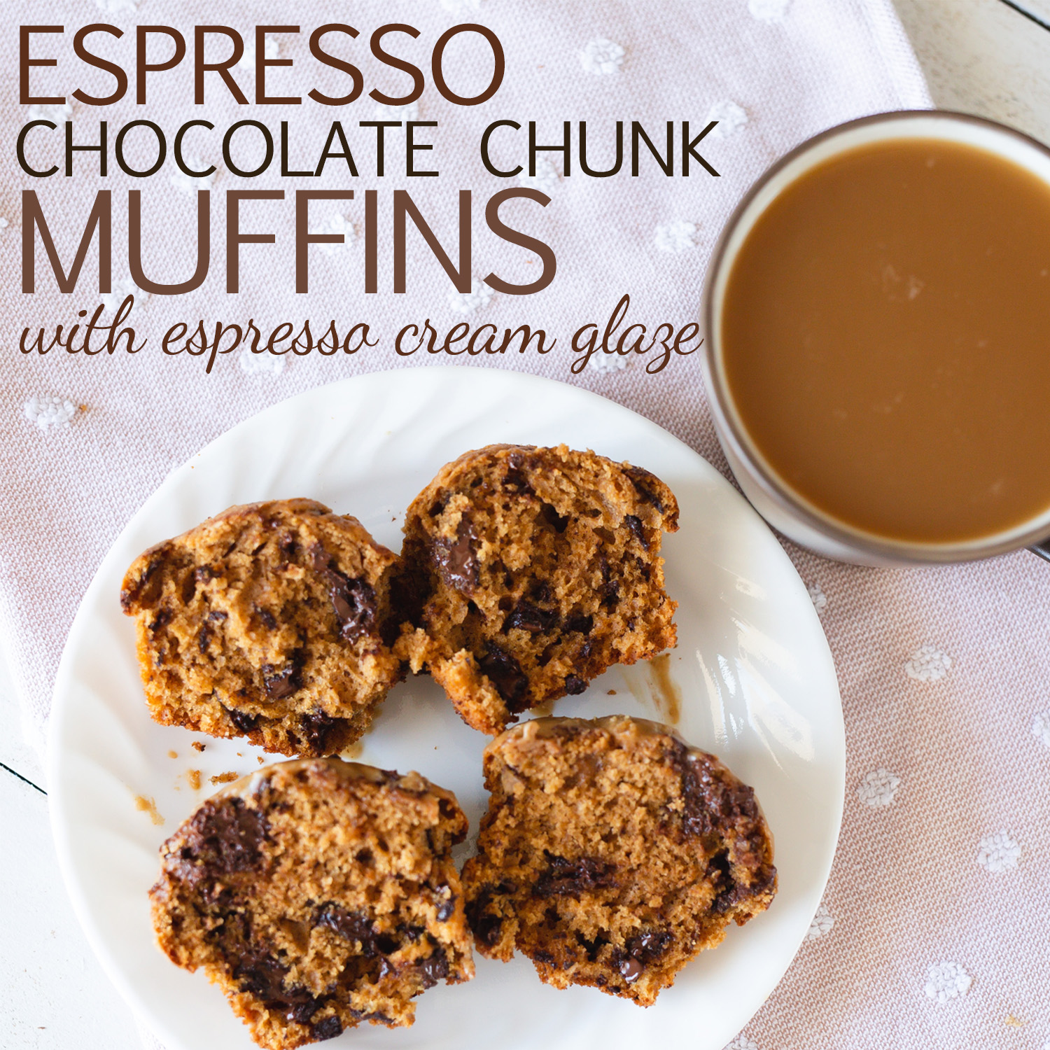 Espresso Muffins | Chocolate Espresso Muffins | Espresso Coffee Muffins | Espresso Chip Muffins | Espresso Muffins Recipe | Espresso Muffins Coffee | Espresso Muffins Chocolate | Try this luscious and cozy muffin recipe to perk up your mornings! Recipe on the Six Clever Sisters blog.