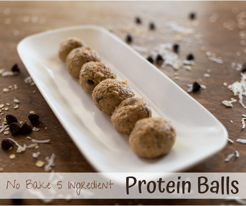 No Bake Protein Balls | Energy Balls | No Bake Dessert | Energy Bites | Protein Bites | No Bake Energy Bites | Peanut Butter Balls | These five ingredient protein balls are a breeze to make and a delicious treat when you need that afternoon pick-me-up. Sweetened only with sugar, they are a great option for a guilt-free snack! Find the recipe at SixCleverSisters.com