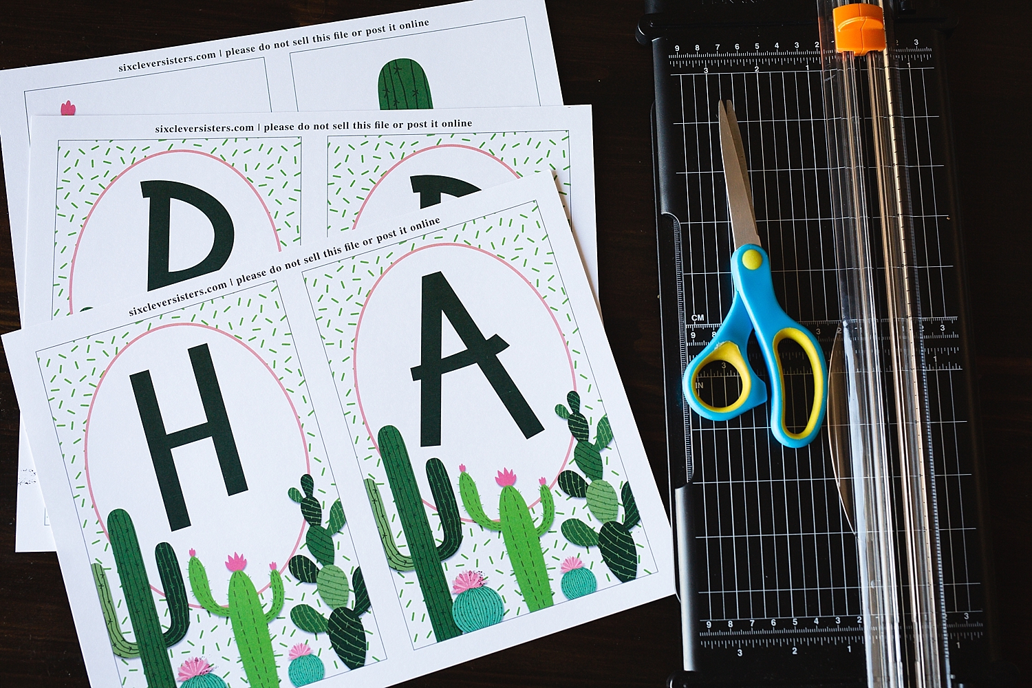 Cactus Birthday Banner | Cactus Banner | Cactus Banner DIY | Cactus Birthday Banner DIY | Cactus Banner Printable | Cactus Banner Free | Cactus Banner Printable | Cactus Banner Free Printable | Cactus Party Banner Printable | Cactus Birthday Banner Free Printable #cactus #cactusparty #cactusbirthday